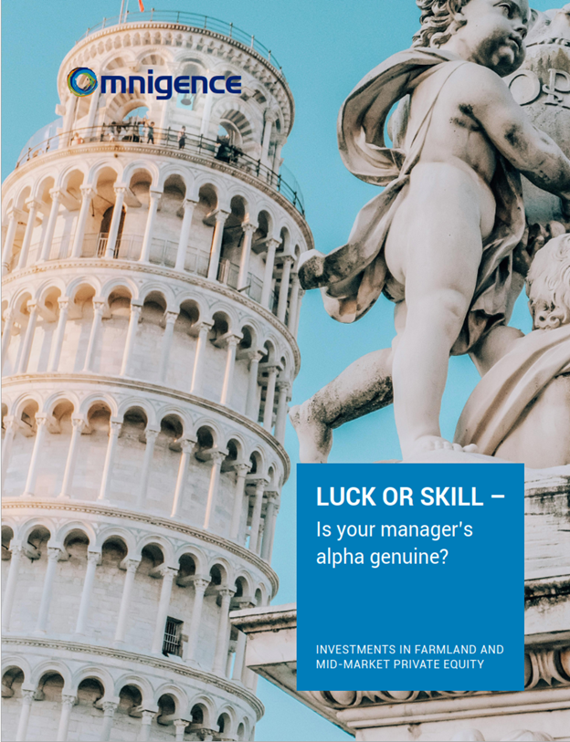 Luck or Skill – Is Your Investment Managers Alpha Genuine?